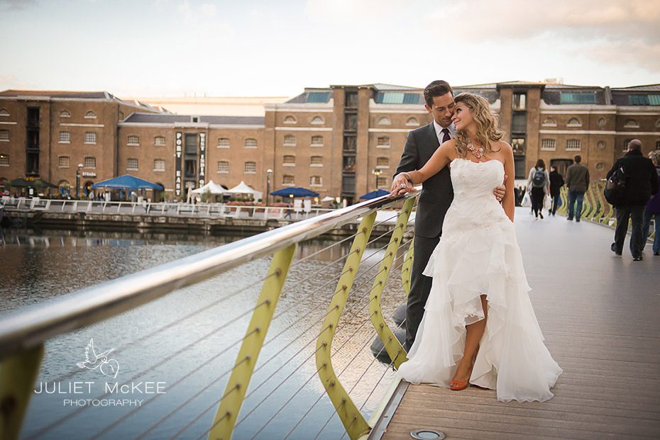 Canary Wharf wedding photography