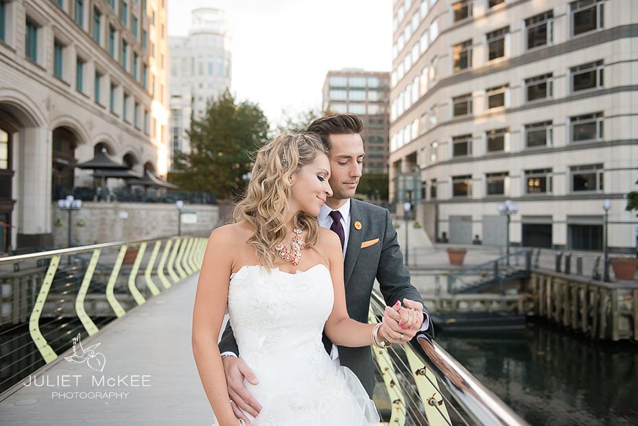 Canary Wharf wedding photos