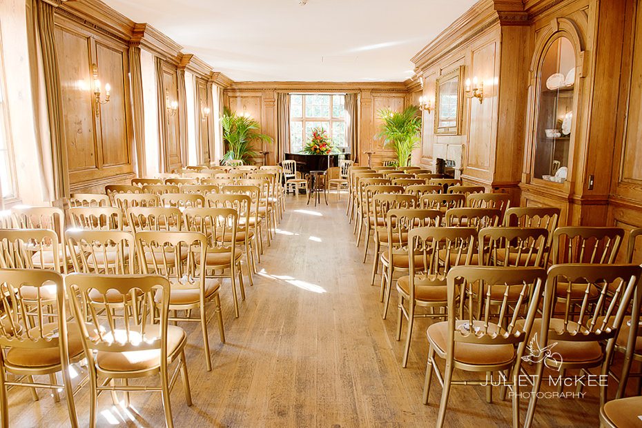 The music room at Burgh house photographs