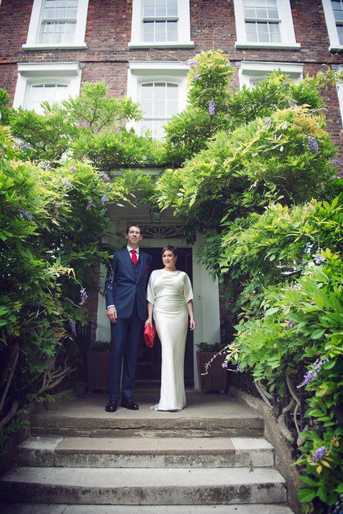 Stylish wedding at Burgh House
