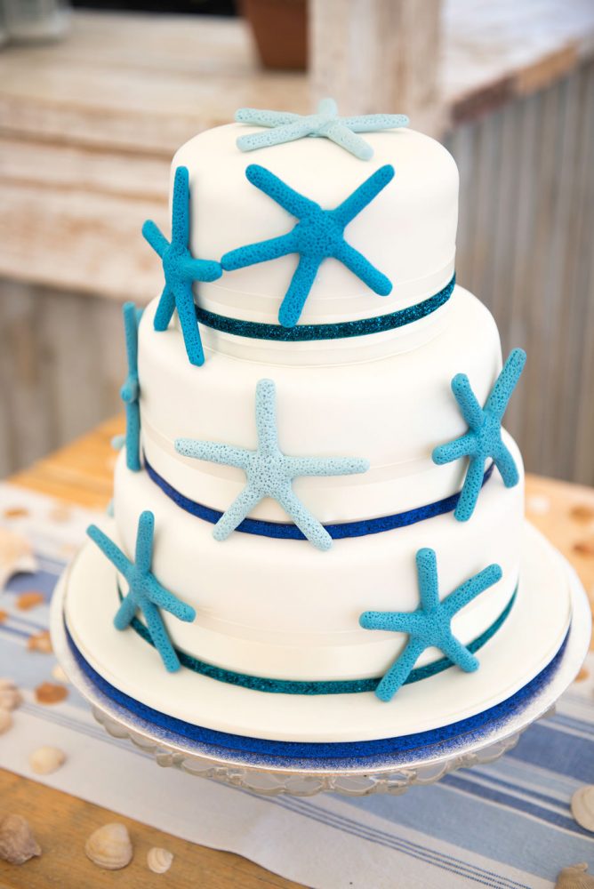 Starfish-wedding-cake
