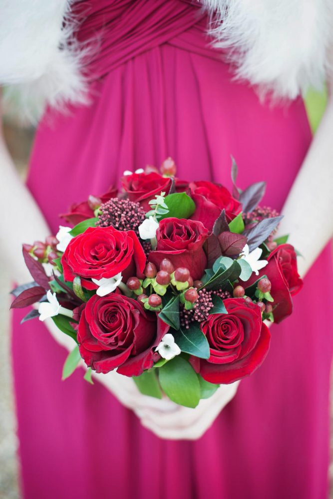 Winter red bouquet-1-2