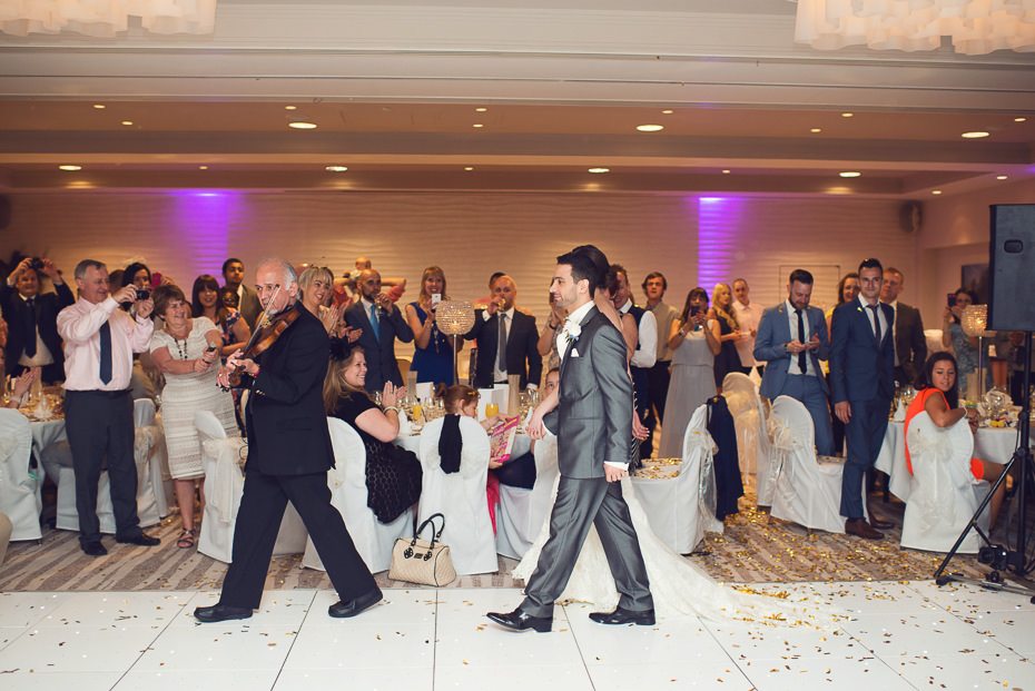 Greek wedding reception