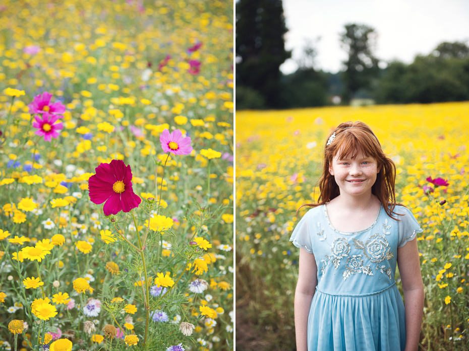 Portrait in the meadow Coworth Park