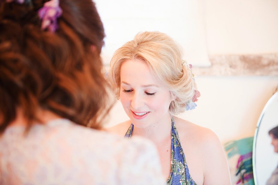 Photographs of Alex getting ready on her wedding day-2