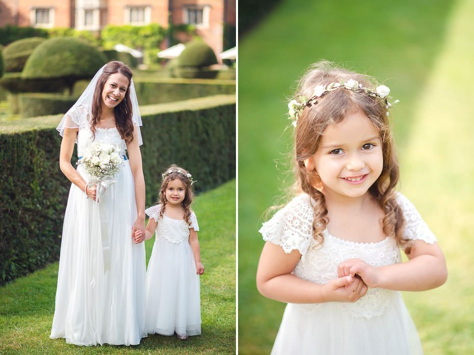 Little bridesmaid -Great Fosters