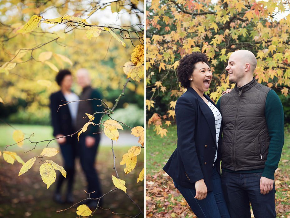 Autumn couples photography