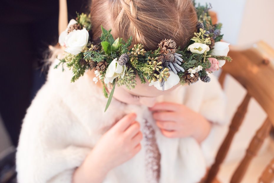 Bridesmaid floral crown-1