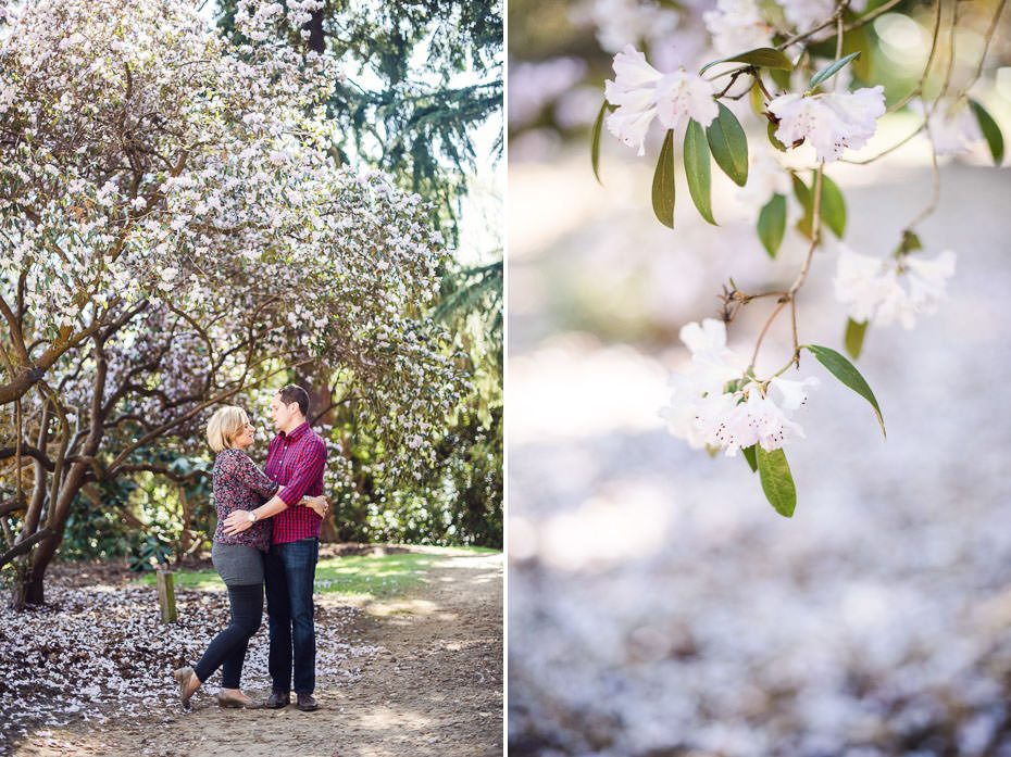 Surrey Spring engagement photography