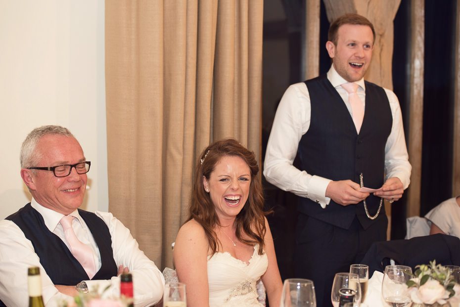 Candid wedding photography - the speeches