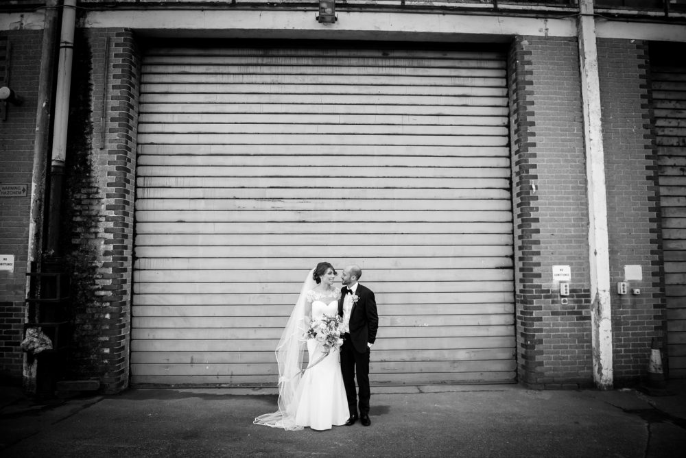 Croydon industrial wedding