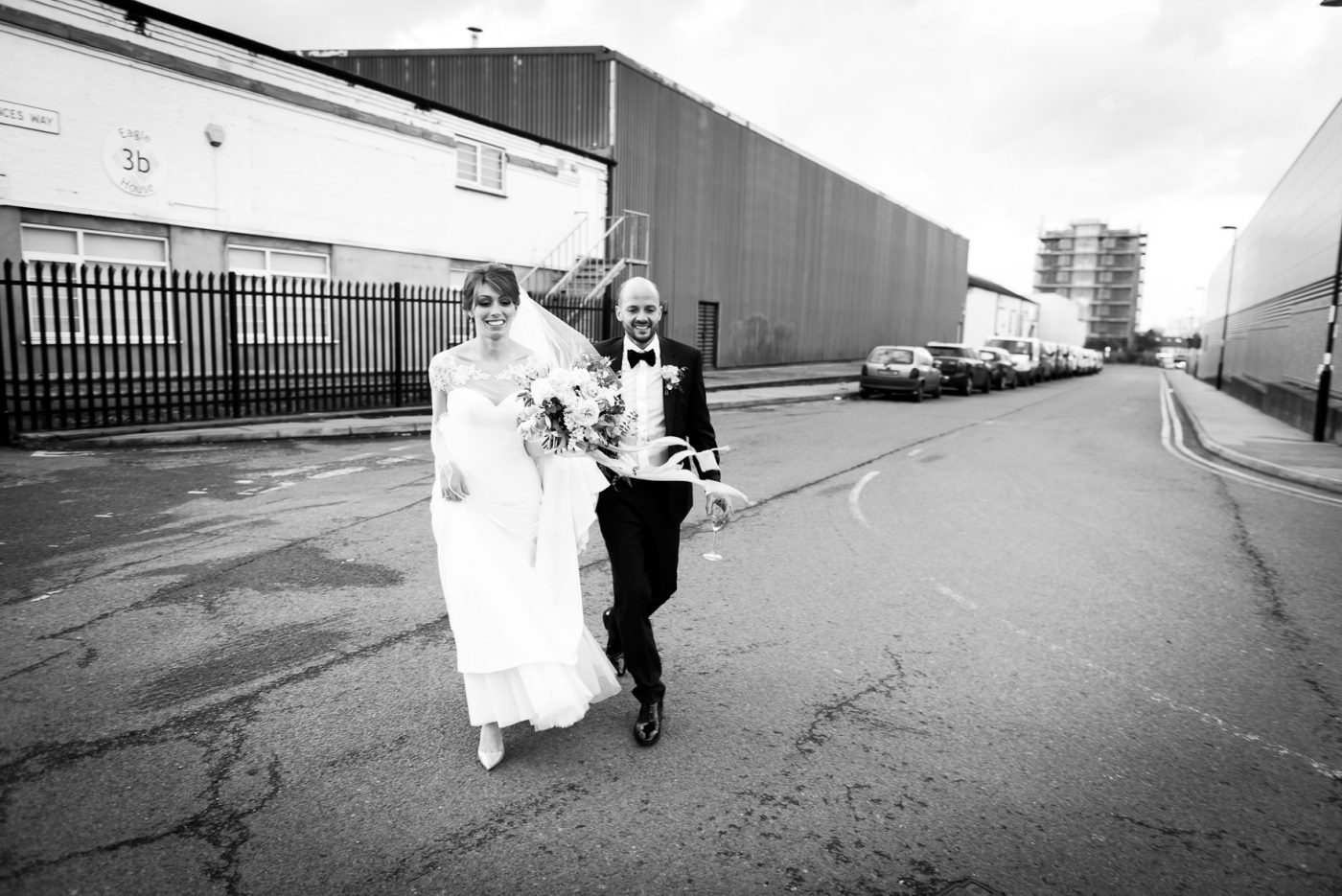 Industrial warehouse wedding