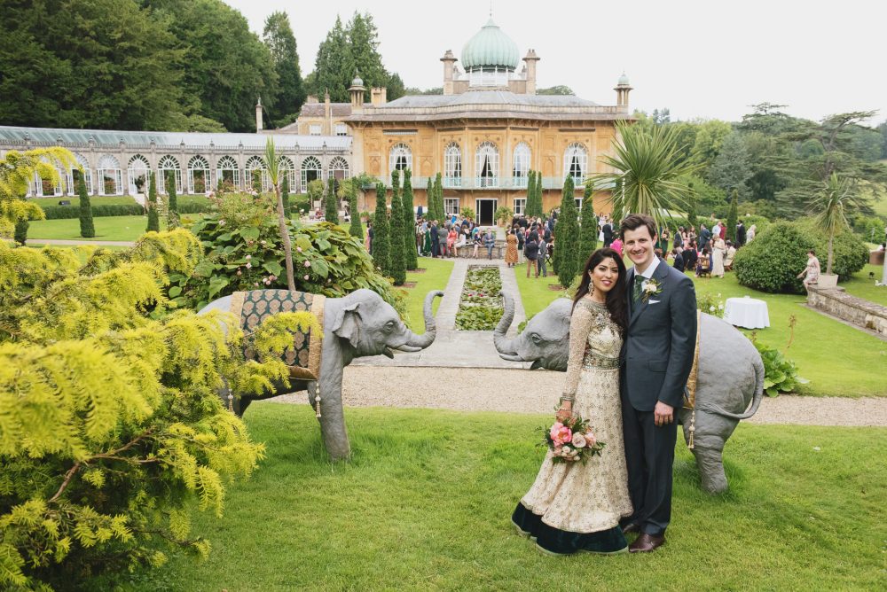Simran & Andrew - Gloucestershire wedding at Sezincote House-7