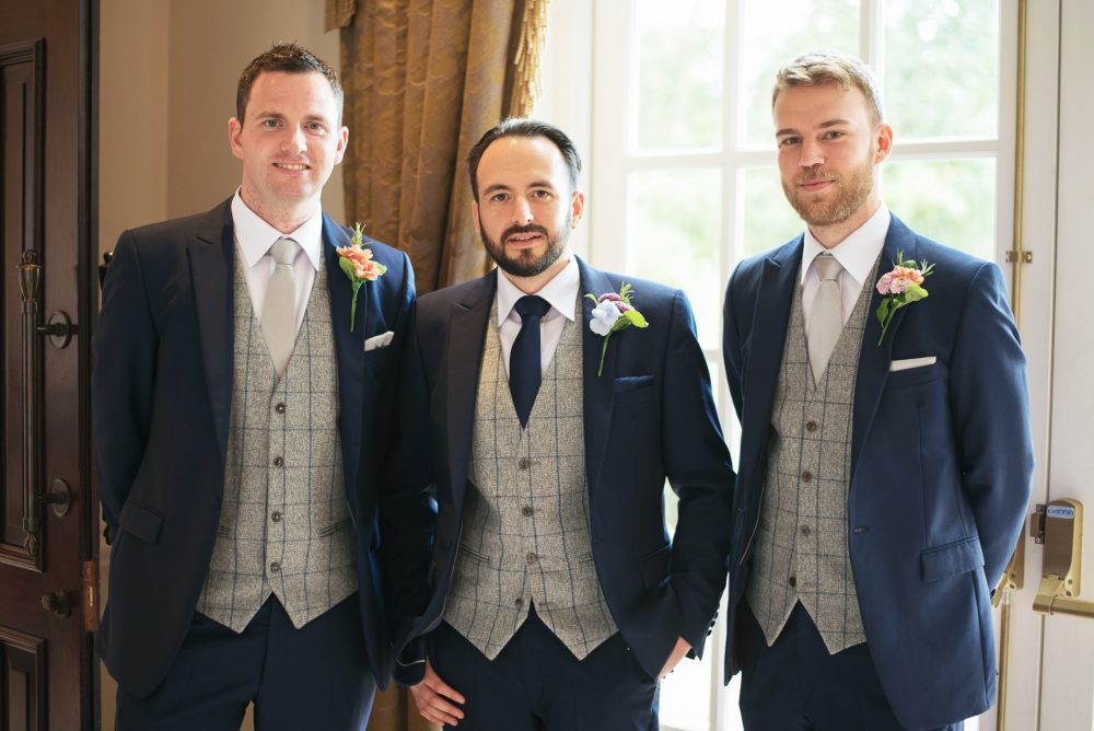 The groom and his grooms men