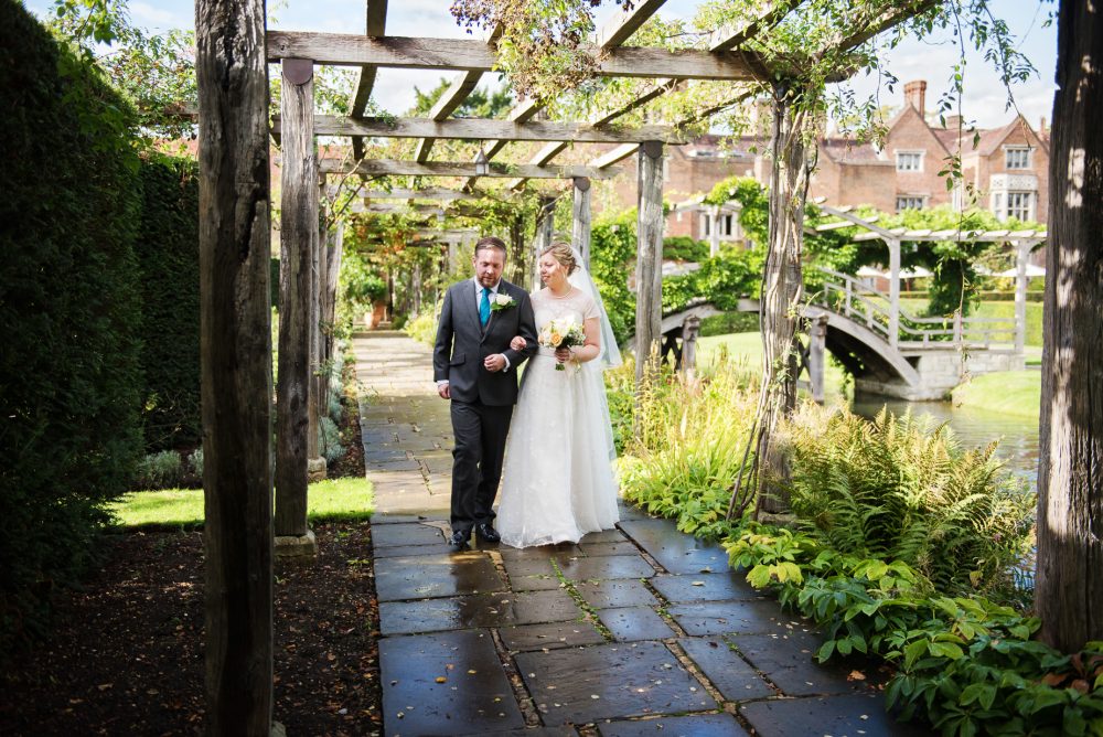Autumn wedding at Great Fosters hotel