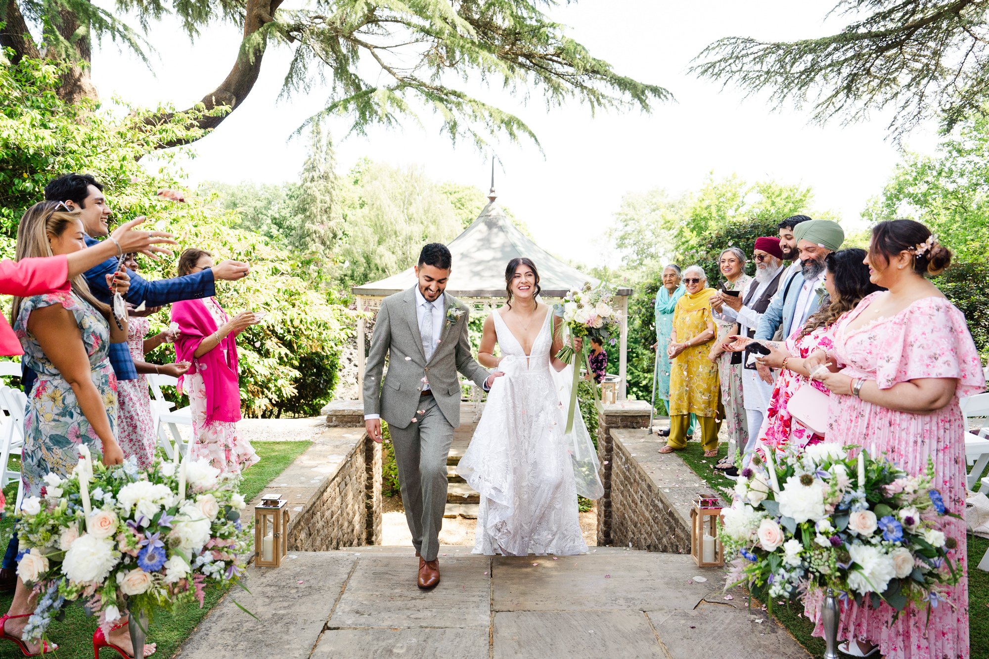 Pennyhill Park Pavilion Summer weddings