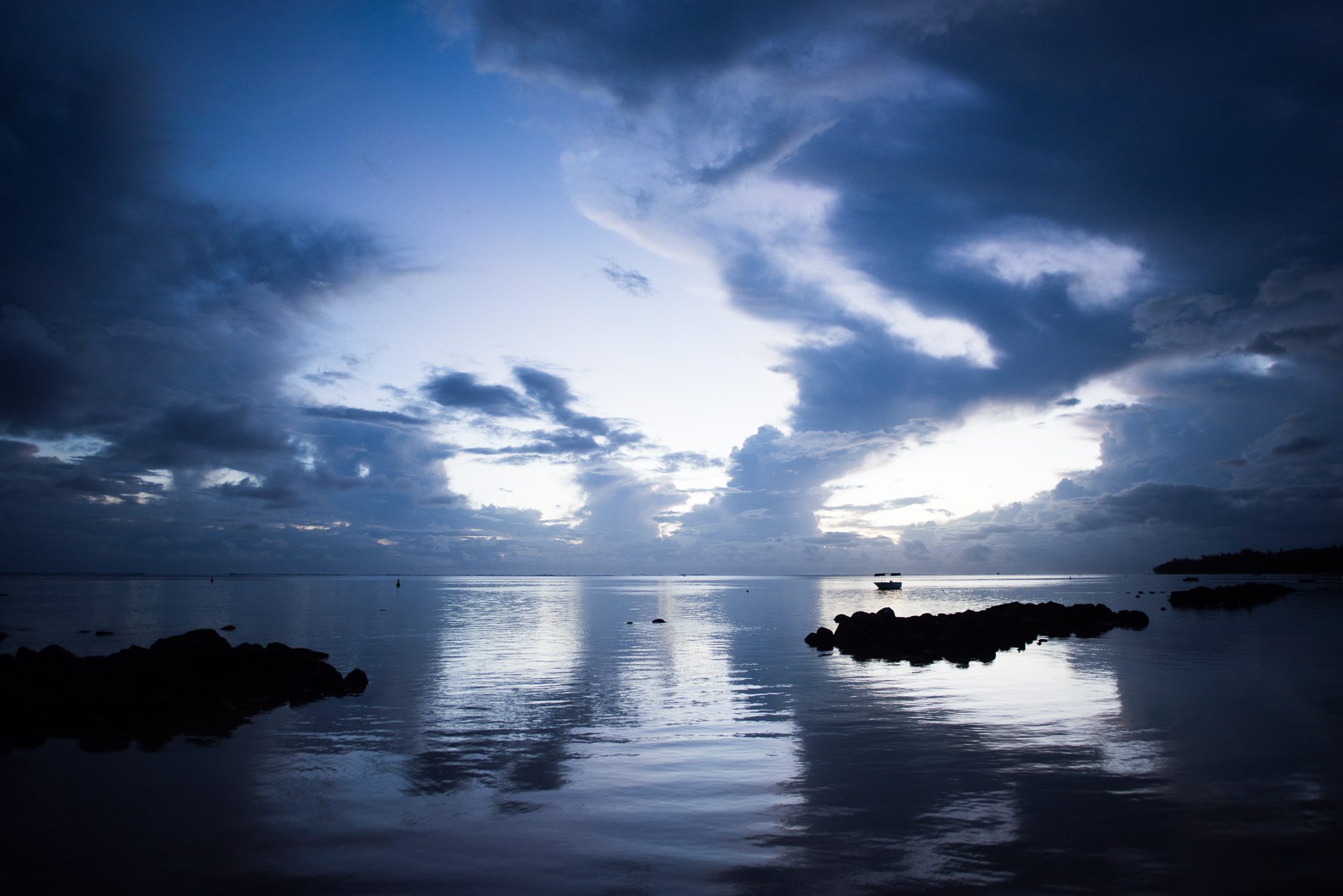 Indian Ocean Mauritius Sunset Nikon