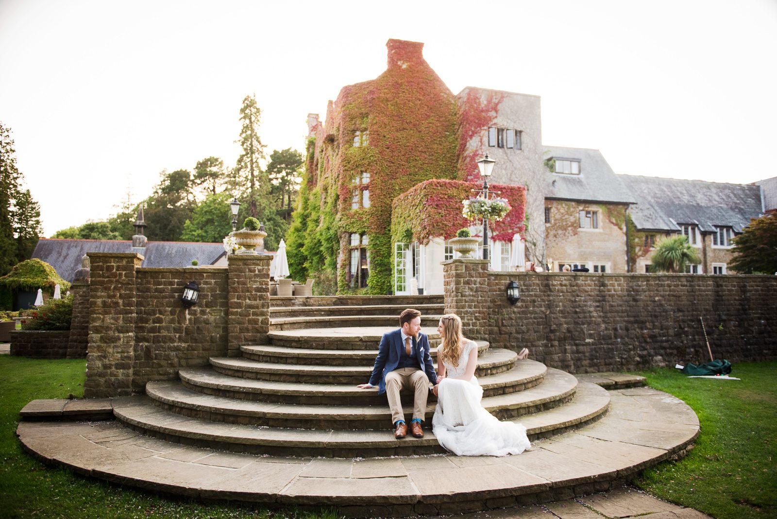 pennyhill park bride and groom photos