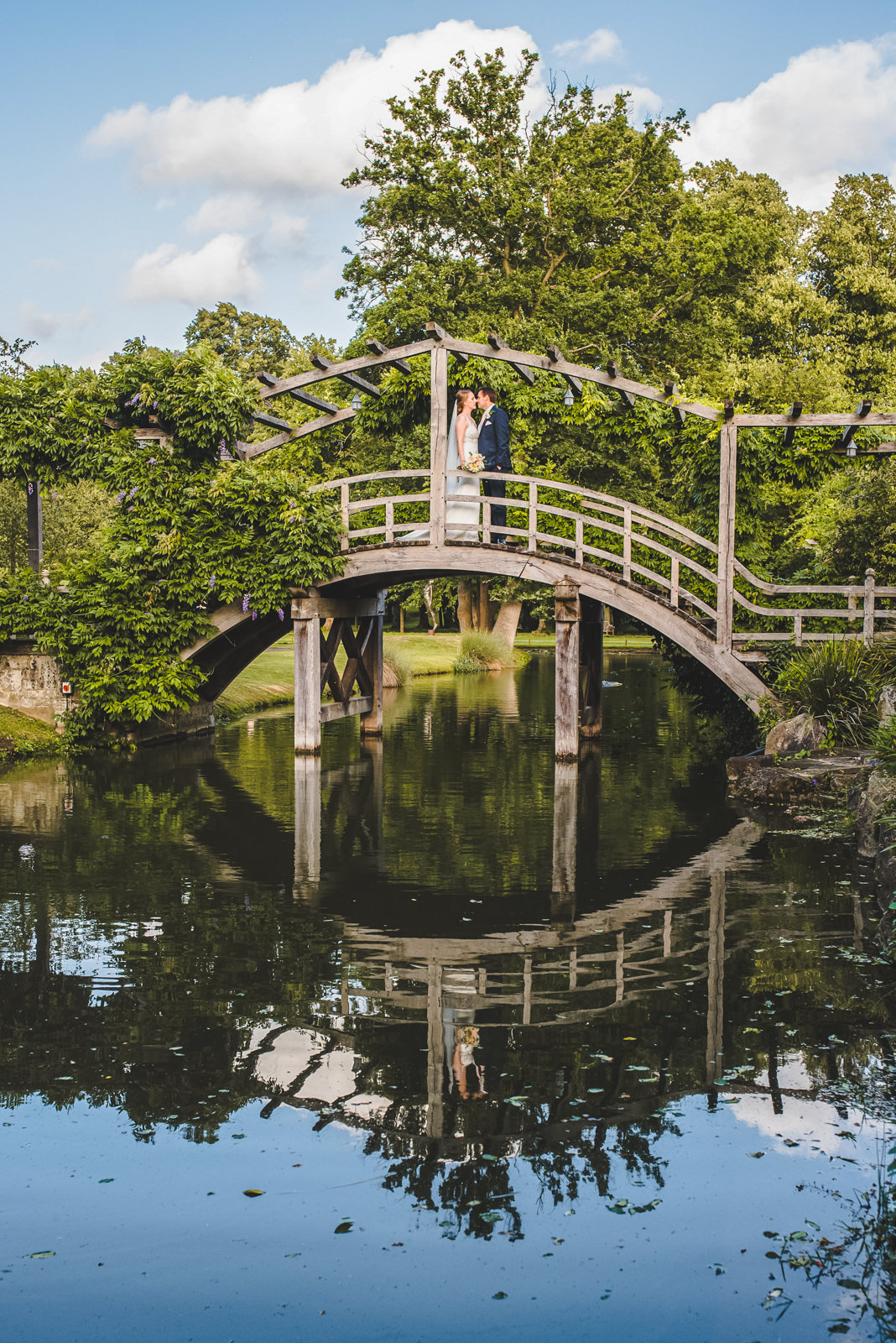 Great Fosters wedding photographs.