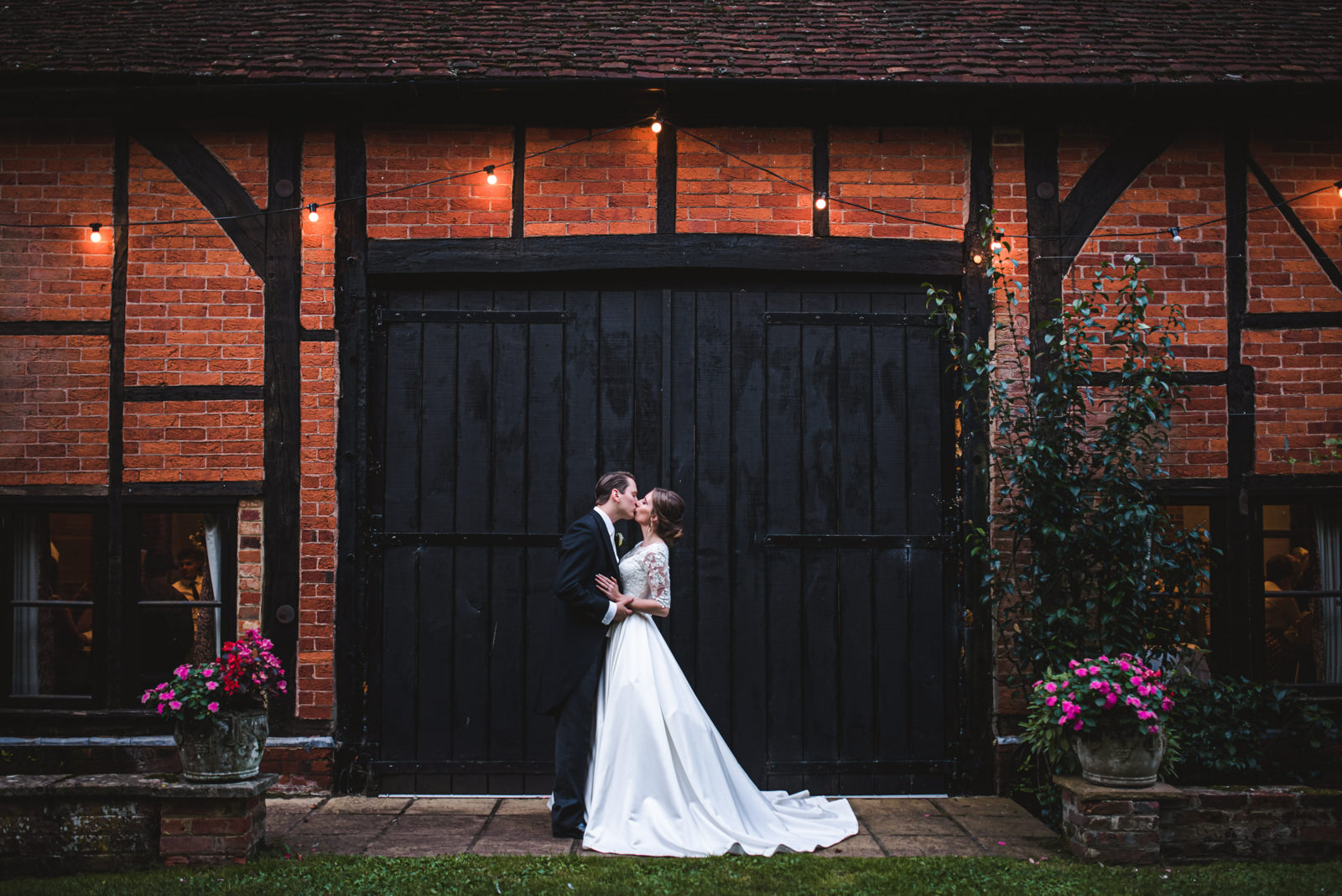 Romantic wedding day photography in Hampshire