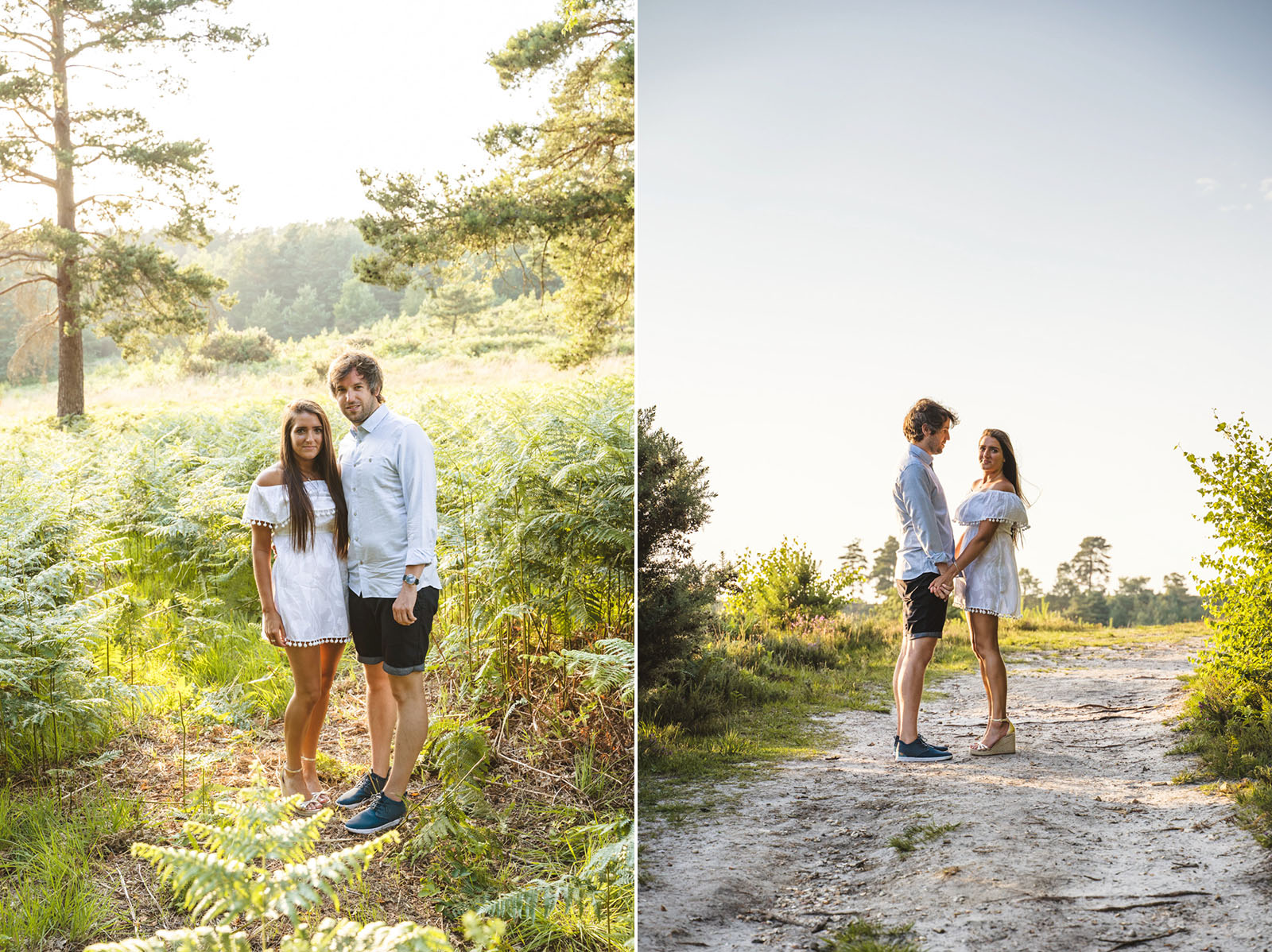 Contemporary Engagement photography Surrey