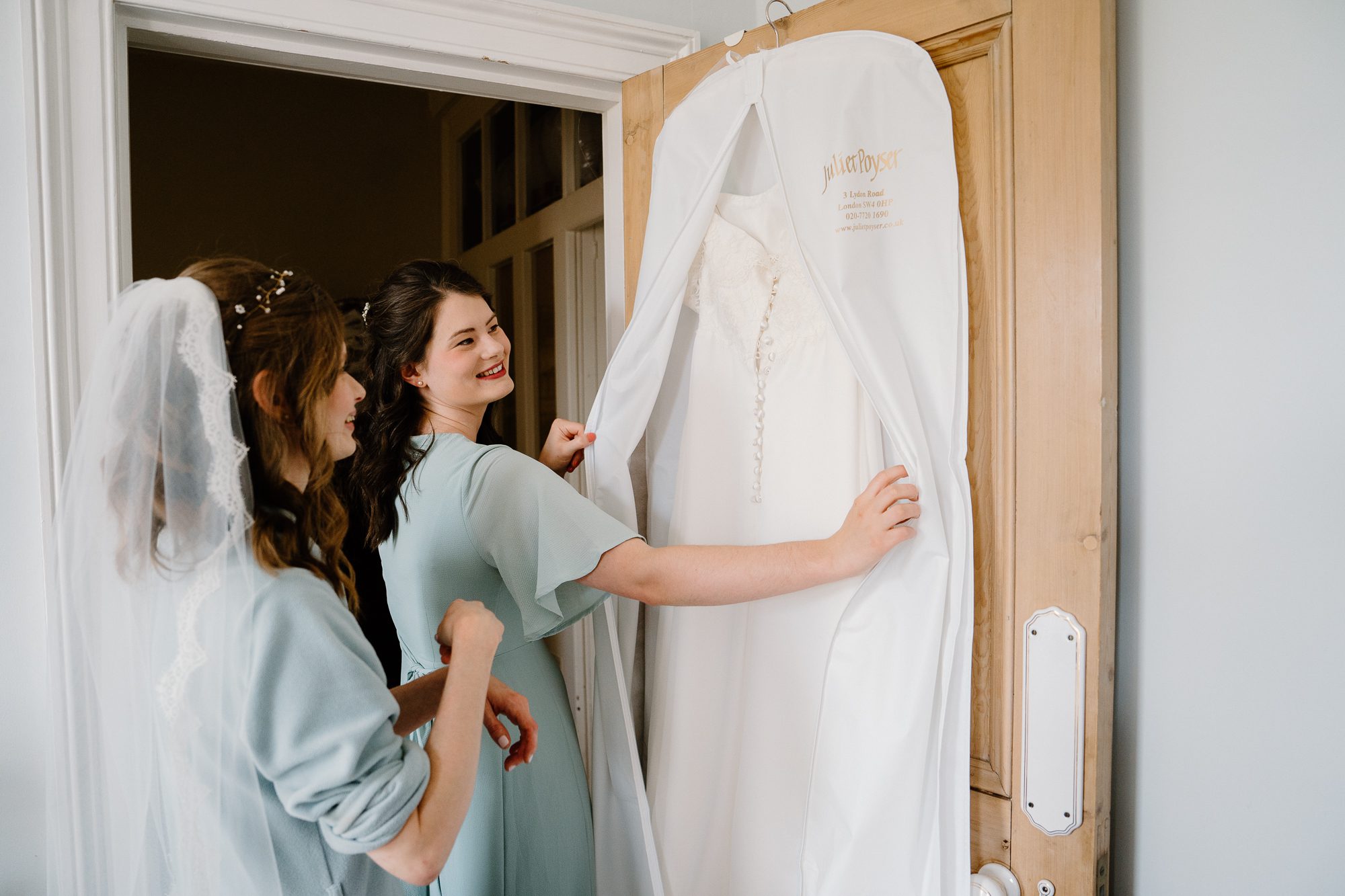 Juliet Poyser wedding dress.