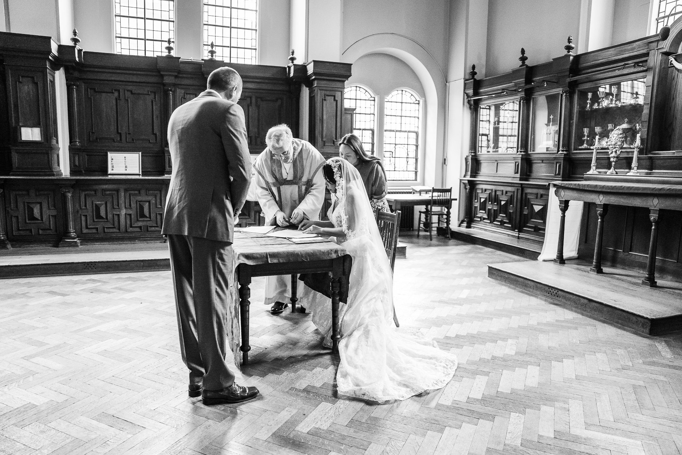 Westminster Cathedral Wedding photography.