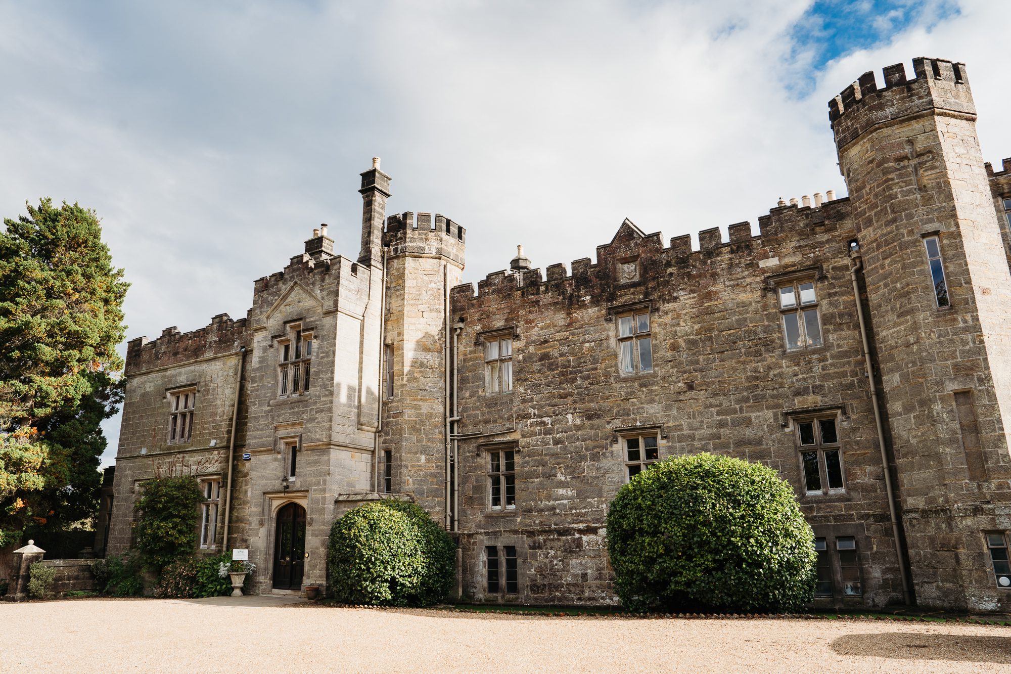 Images of Wadhurst Castle wedding venue.